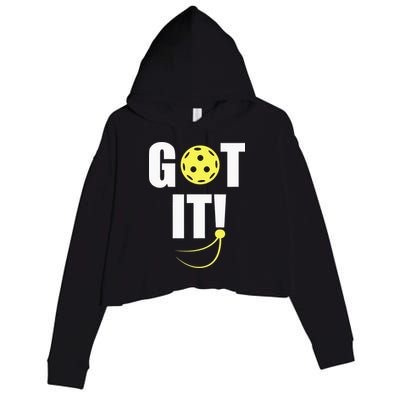GOT IT! Wo Pickleball Crop Fleece Hoodie