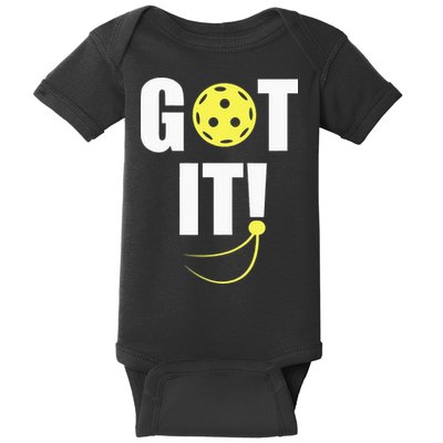 GOT IT! Wo Pickleball Baby Bodysuit