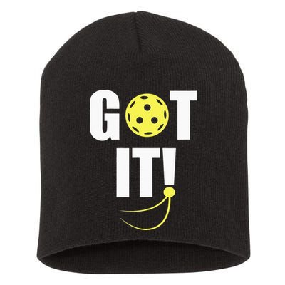GOT IT! Wo Pickleball Short Acrylic Beanie