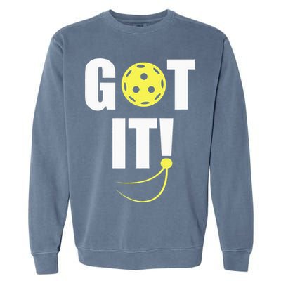 GOT IT! Wo Pickleball Garment-Dyed Sweatshirt
