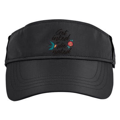 Get Inked Or Die Naked Tattoo Adult Drive Performance Visor