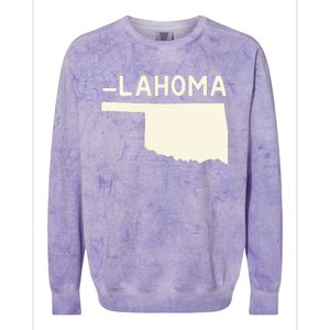 Gotfunny IM Oklahoma Colorblast Crewneck Sweatshirt