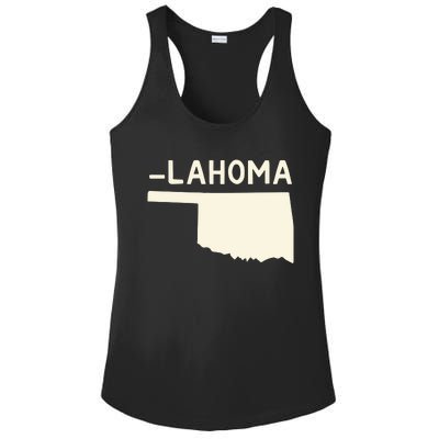 Gotfunny IM Oklahoma Ladies PosiCharge Competitor Racerback Tank