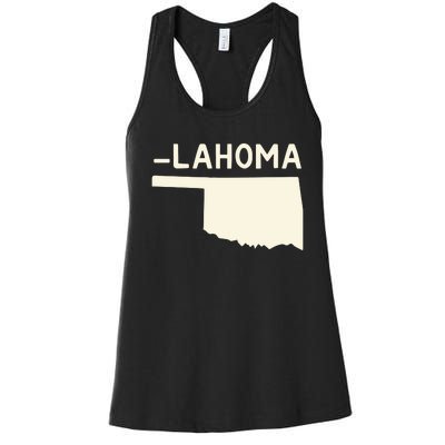 Gotfunny IM Oklahoma Women's Racerback Tank