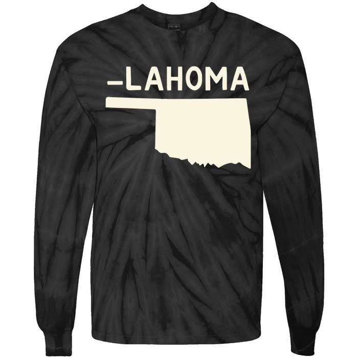 Gotfunny IM Oklahoma Tie-Dye Long Sleeve Shirt