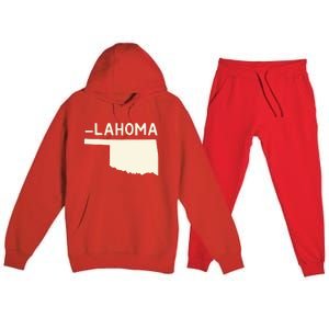 Gotfunny IM Oklahoma Premium Hooded Sweatsuit Set