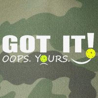 Got It Oops Yours Funny Pickleball Lovers Legacy Tie Dye Trucker Hat