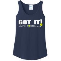 Got It Oops Yours Funny Pickleball Lovers Ladies Essential Tank