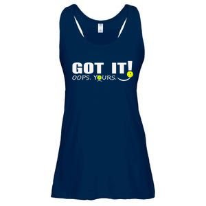 Got It Oops Yours Funny Pickleball Lovers Ladies Essential Flowy Tank