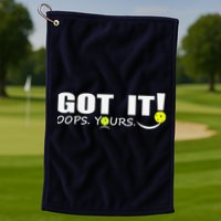 Got It Oops Yours Funny Pickleball Lovers Golf Towel