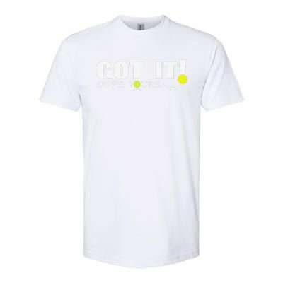 Got It Oops Yours Funny Pickleball Lovers Softstyle CVC T-Shirt