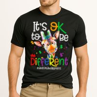 giraffe its okay to be different ASD Awareness Performance Shirt