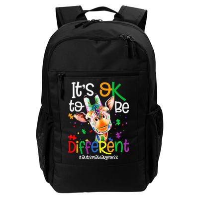 giraffe its okay to be different ASD Awareness Backpack
