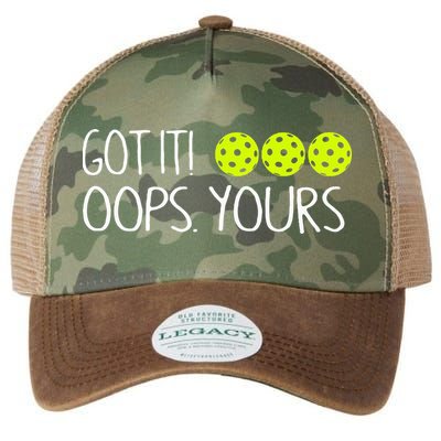 Got It Oops Yours Pickleball Lovers Legacy Tie Dye Trucker Hat