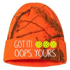 Got It Oops Yours Pickleball Lovers Kati Licensed 12" Camo Beanie