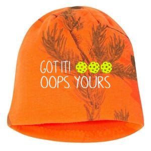 Got It Oops Yours Pickleball Lovers Kati - Camo Knit Beanie