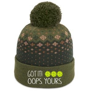 Got It Oops Yours Pickleball Lovers The Baniff Cuffed Pom Beanie