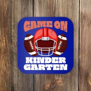 Game It On Kindergarten Football Back To School Student Meaningful Gift Coaster