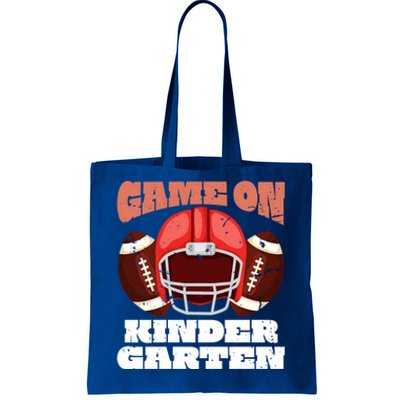 Game It On Kindergarten Football Back To School Student Meaningful Gift Tote Bag