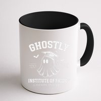 Ghostly Institute Of Fright Brains And Boos Halloween Coffee Mug