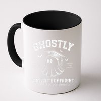 Ghostly Institute Of Fright Brains And Boos Halloween Coffee Mug