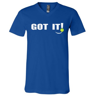 Got It Oops Yours Pickleball Lovers V-Neck T-Shirt