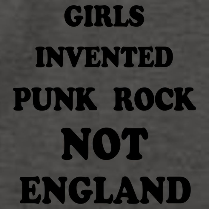 Girls Invented Punk Rock Not England Vector Backpack