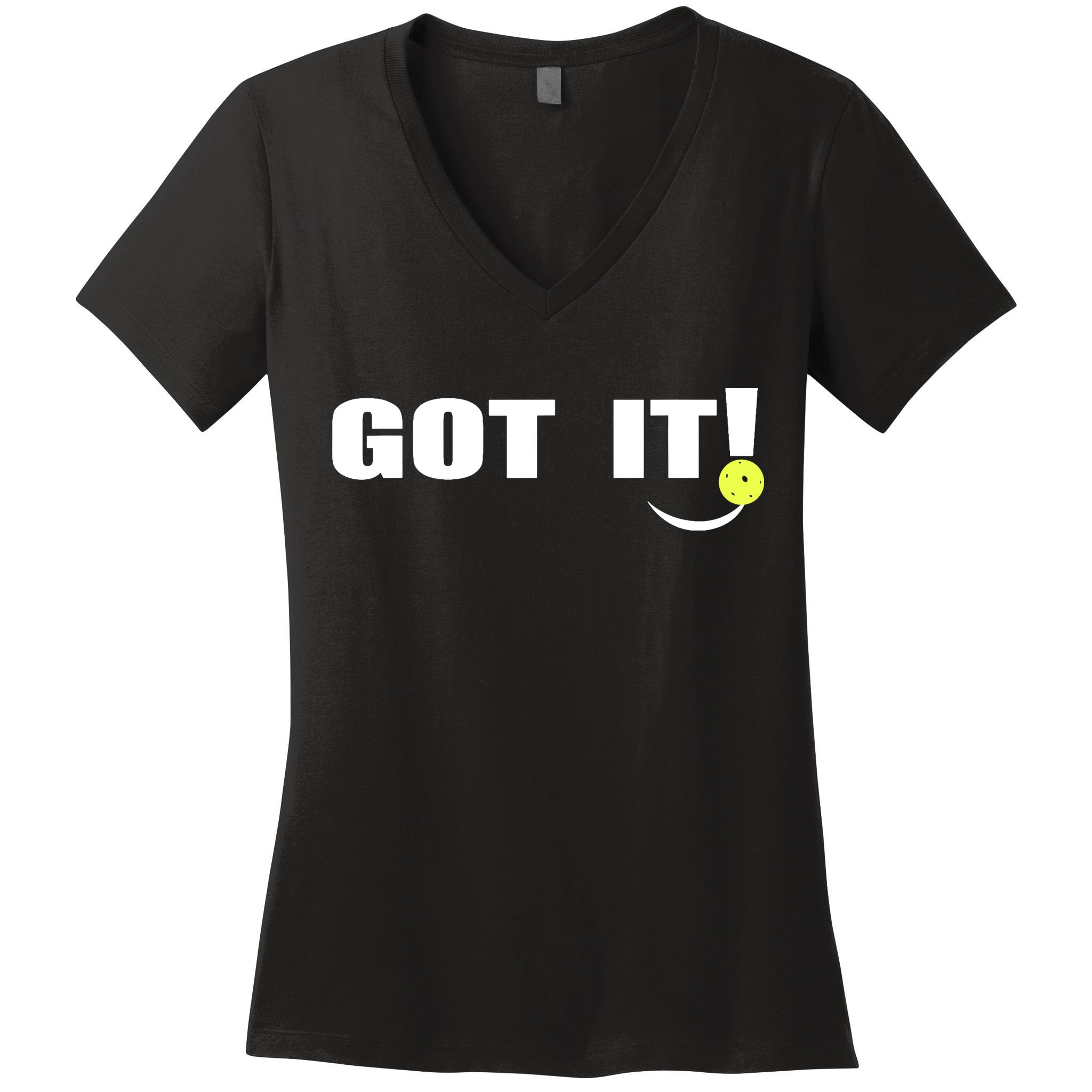 Got It Pickleball Lover Oops Yours Funny Women's V-Neck T-Shirt