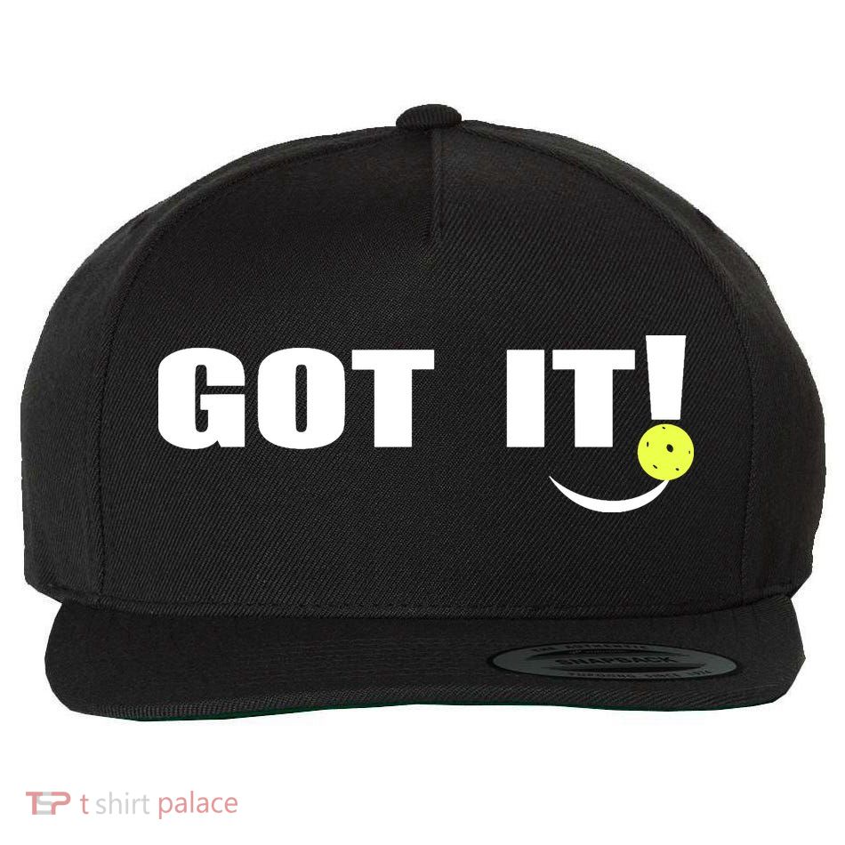 Got It Pickleball Lover Oops Yours Funny Wool Snapback Cap