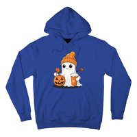 Ghost Ing Pumpkin Spice Coffee Halloween Thanksgiving Funny Gift Hoodie