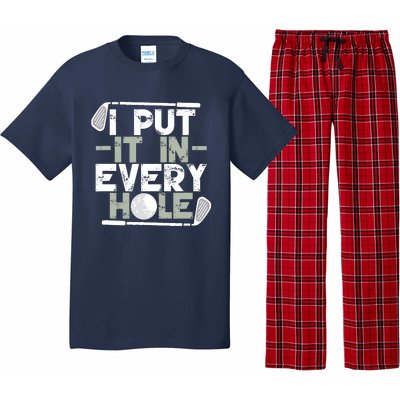 Golf I Put It In Every Hole Pajama Set