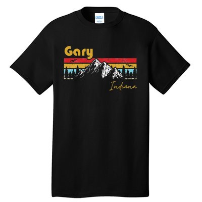 Gary Indiana Roots Hometown Vintage Home State Pride Tall T-Shirt