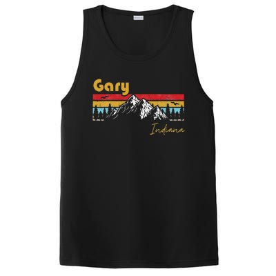 Gary Indiana Roots Hometown Vintage Home State Pride PosiCharge Competitor Tank