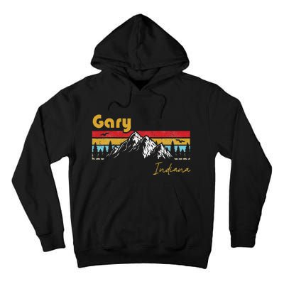 Gary Indiana Roots Hometown Vintage Home State Pride Tall Hoodie