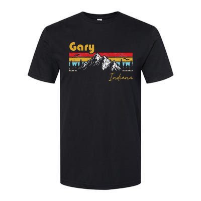 Gary Indiana Roots Hometown Vintage Home State Pride Softstyle® CVC T-Shirt