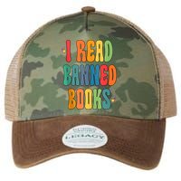 Groovy I Read Banned Books Librarian Reader Bookworm Legacy Tie Dye Trucker Hat