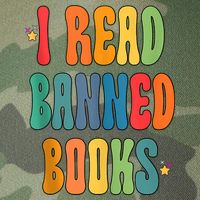 Groovy I Read Banned Books Librarian Reader Bookworm Legacy Tie Dye Trucker Hat