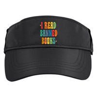 Groovy I Read Banned Books Librarian Reader Bookworm Adult Drive Performance Visor