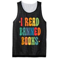 Groovy I Read Banned Books Librarian Reader Bookworm Mesh Reversible Basketball Jersey Tank