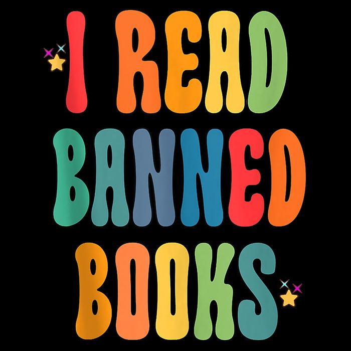Groovy I Read Banned Books Librarian Reader Bookworm Poster
