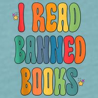 Groovy I Read Banned Books Librarian Reader Bookworm Sueded Cloud Jersey T-Shirt