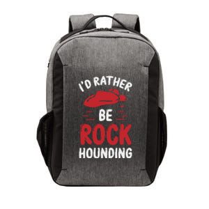 Geology I´D Rather Be Rockhounding Rock Collecting Vector Backpack