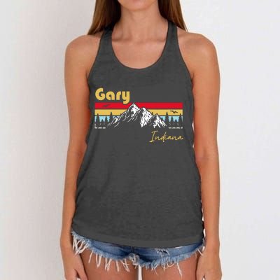 Gary Indiana Roots Hometown Women's Knotted Racerback Tank