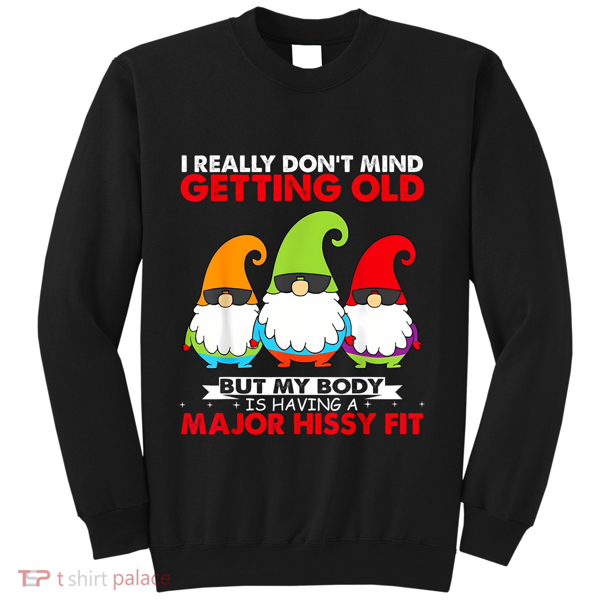 Gnome I Really DonT Mind Getting Old But My Body Is Having Sweatshirt