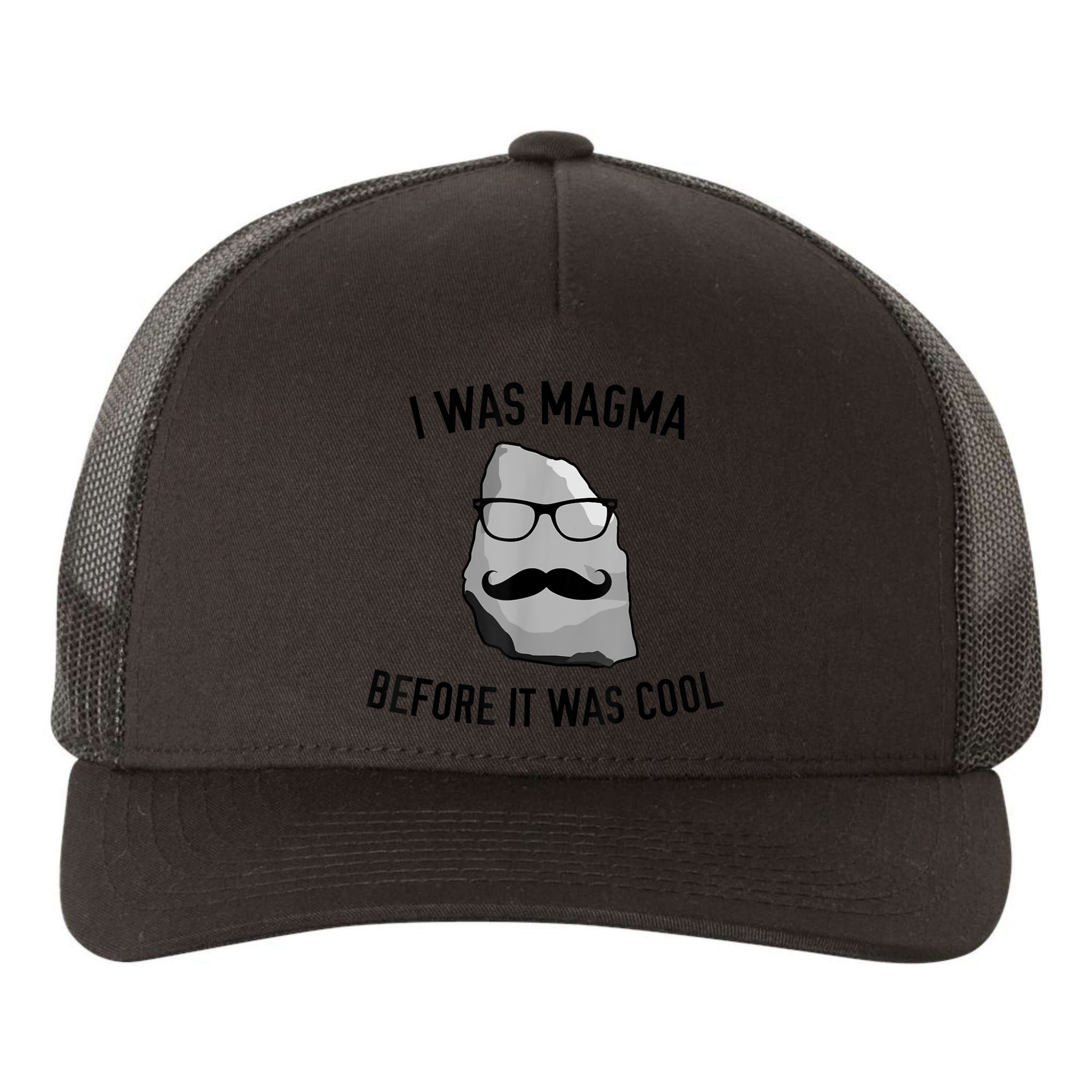 Geology Igneous Rock Magma Science Chemistry Funny Yupoong Adult 5-Panel Trucker Hat