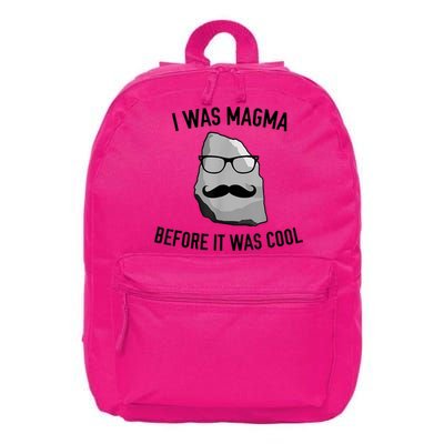 Geology Igneous Rock Magma Science Chemistry Funny 16 in Basic Backpack