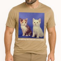 Gaslighting Isnt Real You Crazy B.I.T.C.H Funny Cat Lover Performance Shirt