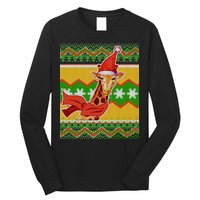 Giraffe Ugly Christmas Long Sleeve Shirt