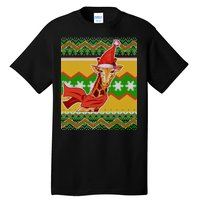 Giraffe Ugly Christmas Tall T-Shirt