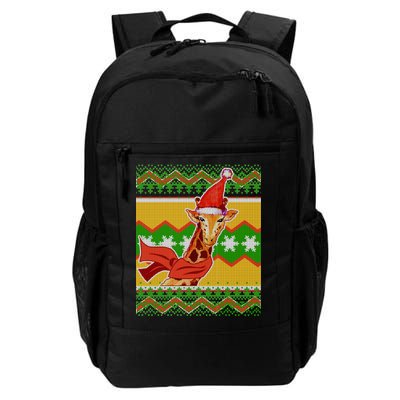 Giraffe Ugly Christmas Daily Commute Backpack